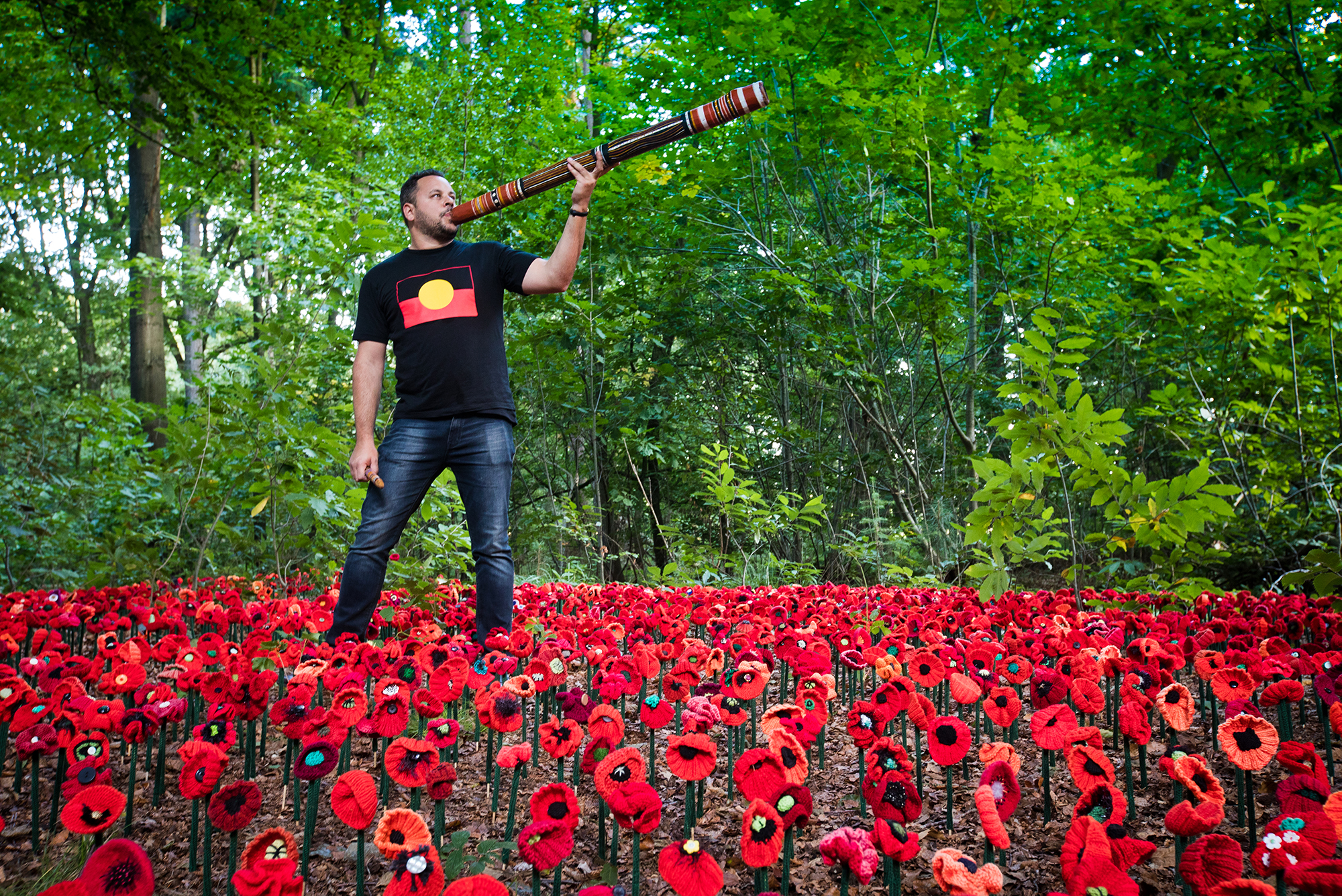 David Williams Belgium ANZAC Centenerary 01