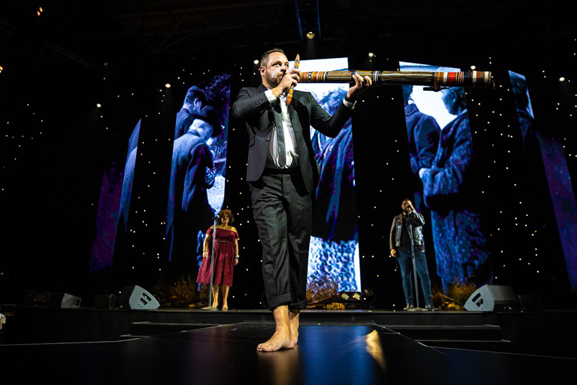 David Williams NAIDOC Awards 2019 didgeridoo