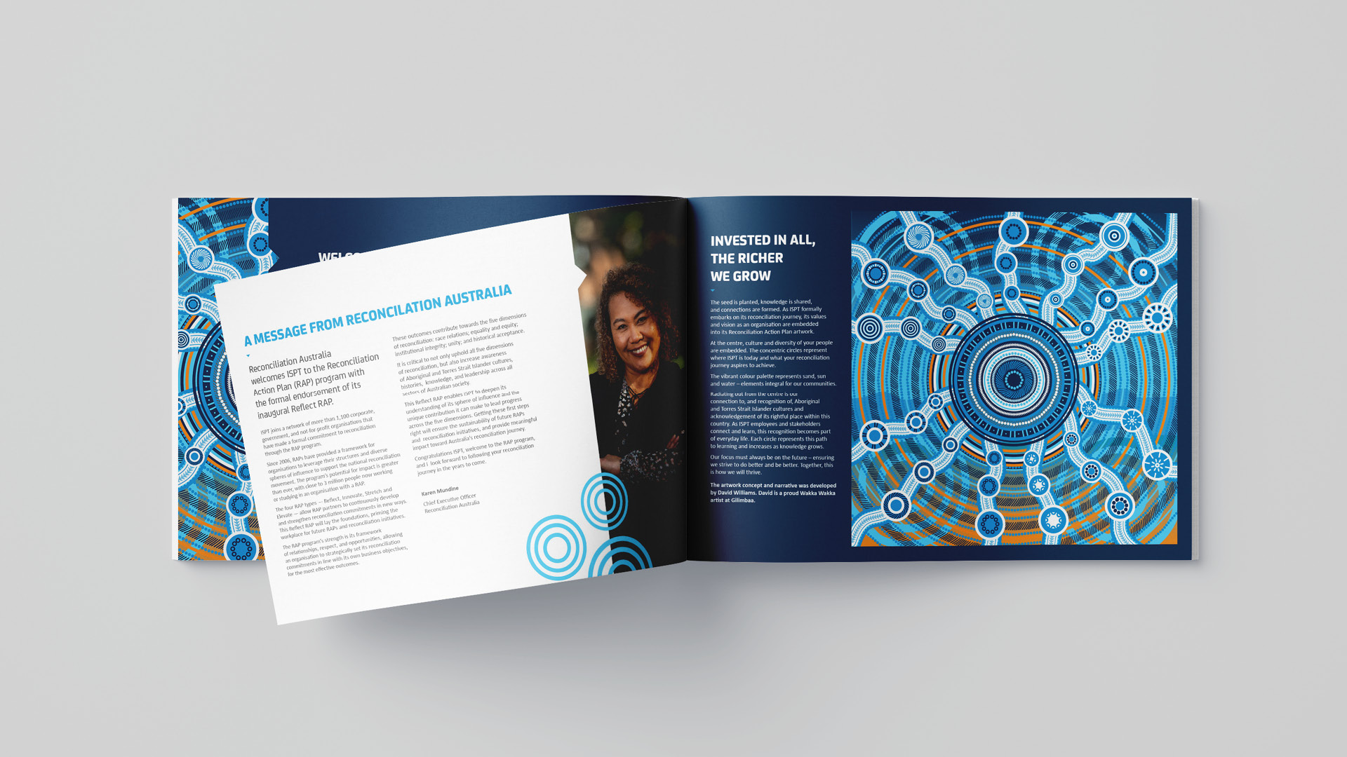 Gilimbaa ISPT RAP document artwork motif 2
